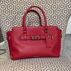 Coach Women's Leather Blake 25 Carryall Handbag